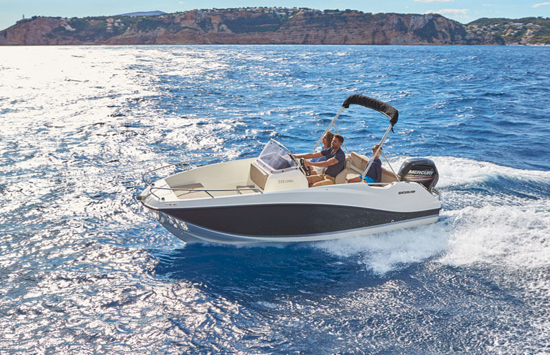 Quicksilver Activ 555 Open+ Mercury 115hp CT (Coming Soon)